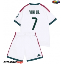 Dres Real Madrid Vinicius Junior #7 Domáci pre deti 2026-27 Krátky Rukáv (+ trenírky)